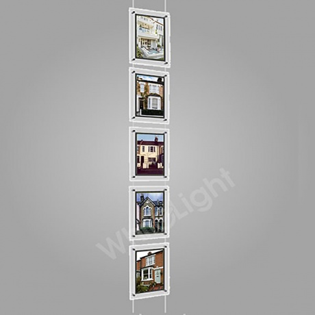 5 x A4 Maxi LED Light Pocket Kit | Portrait or Landscape Display